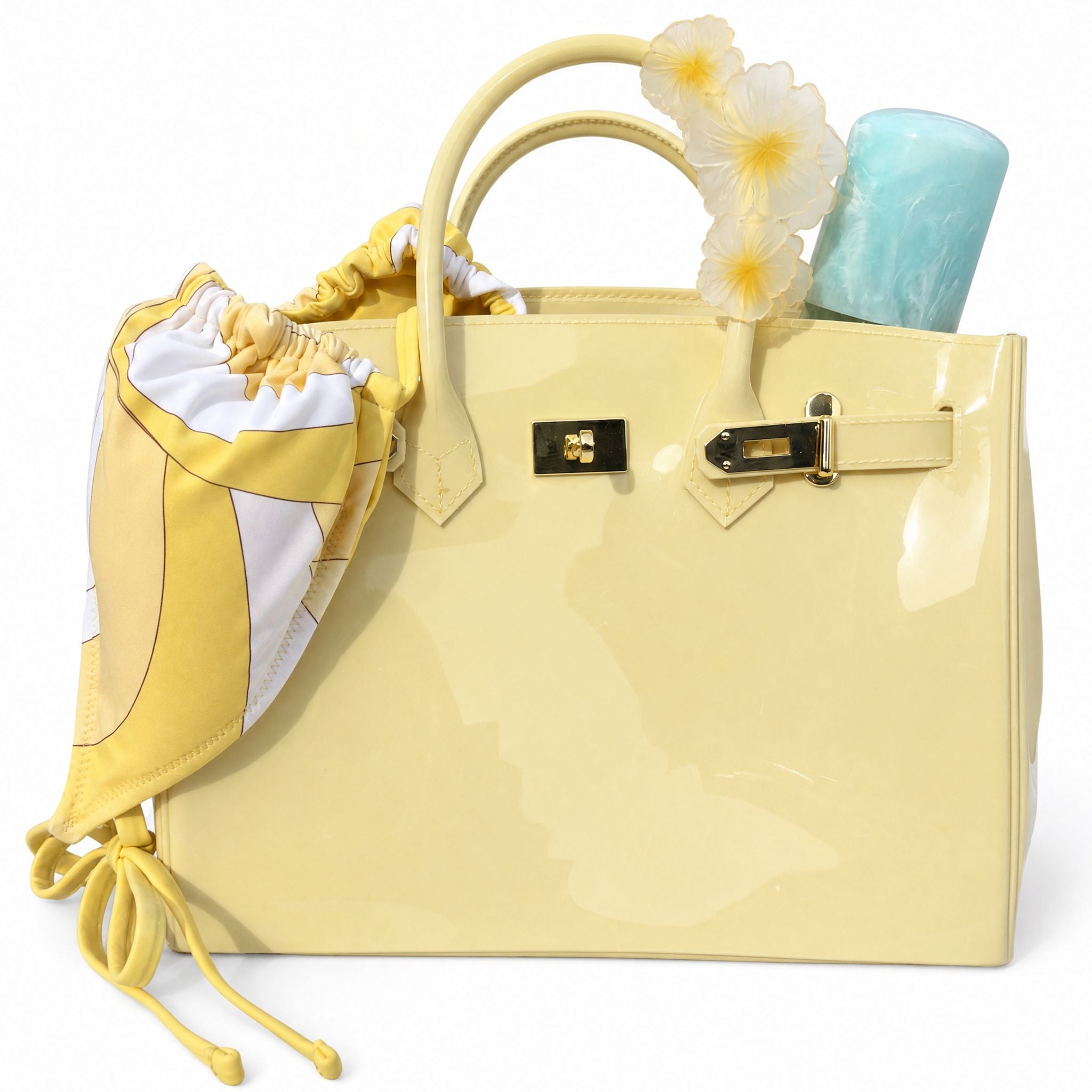 Banana Cream Resort Tote – Gloss