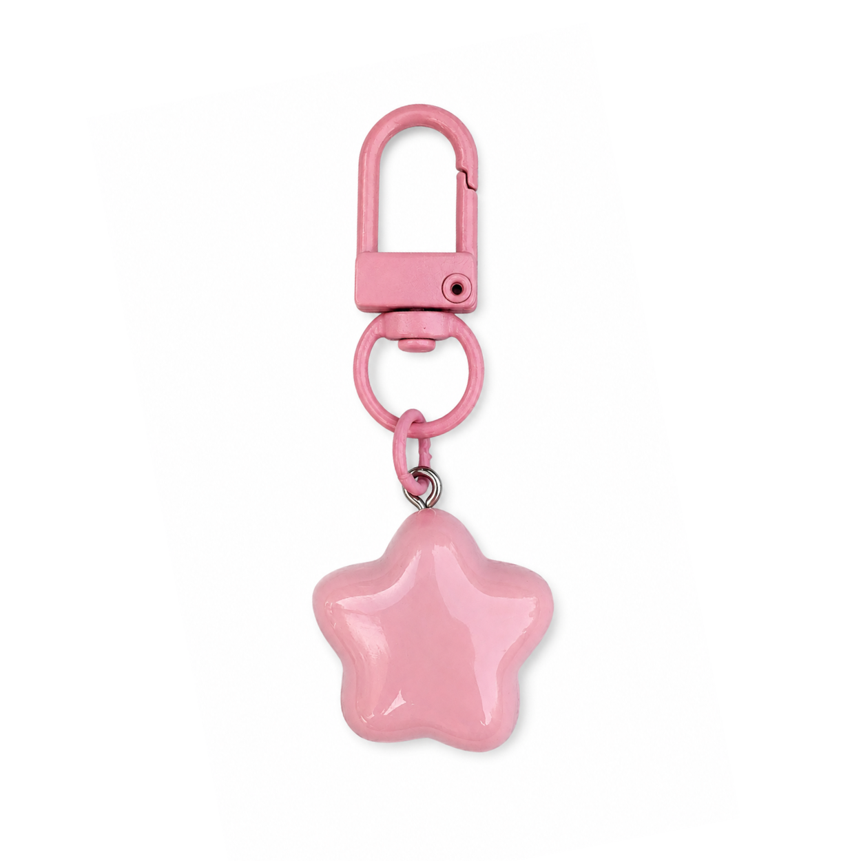 Baby Pink Puff Star Charm