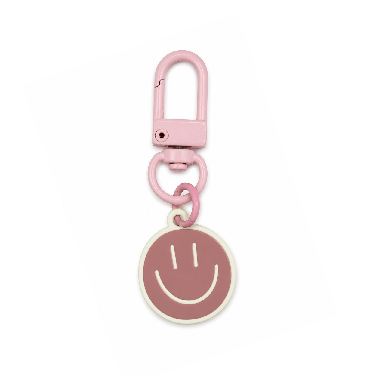 Baby Pink Smiley Charm