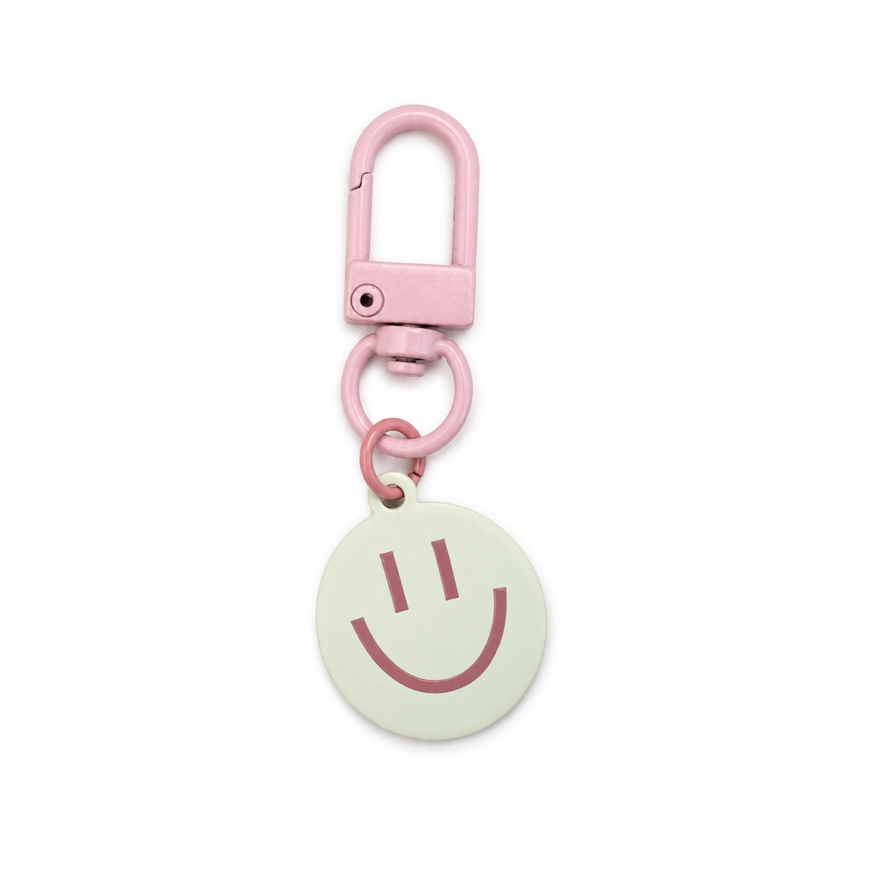 Blush Smiley Charm