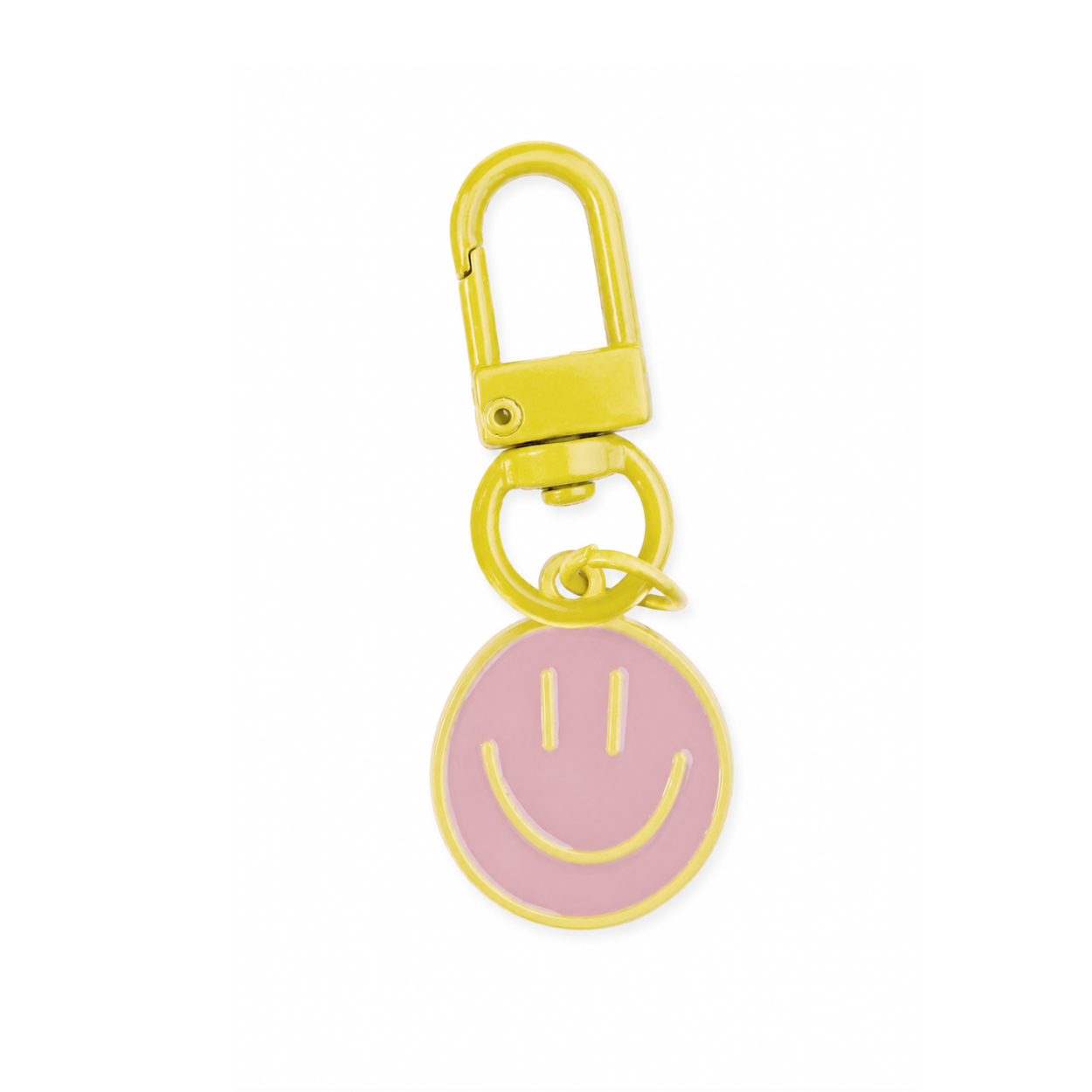 Pink Smiley Charm