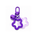 Purple Bloom Bag Charm