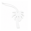 Washed White Palm Charm