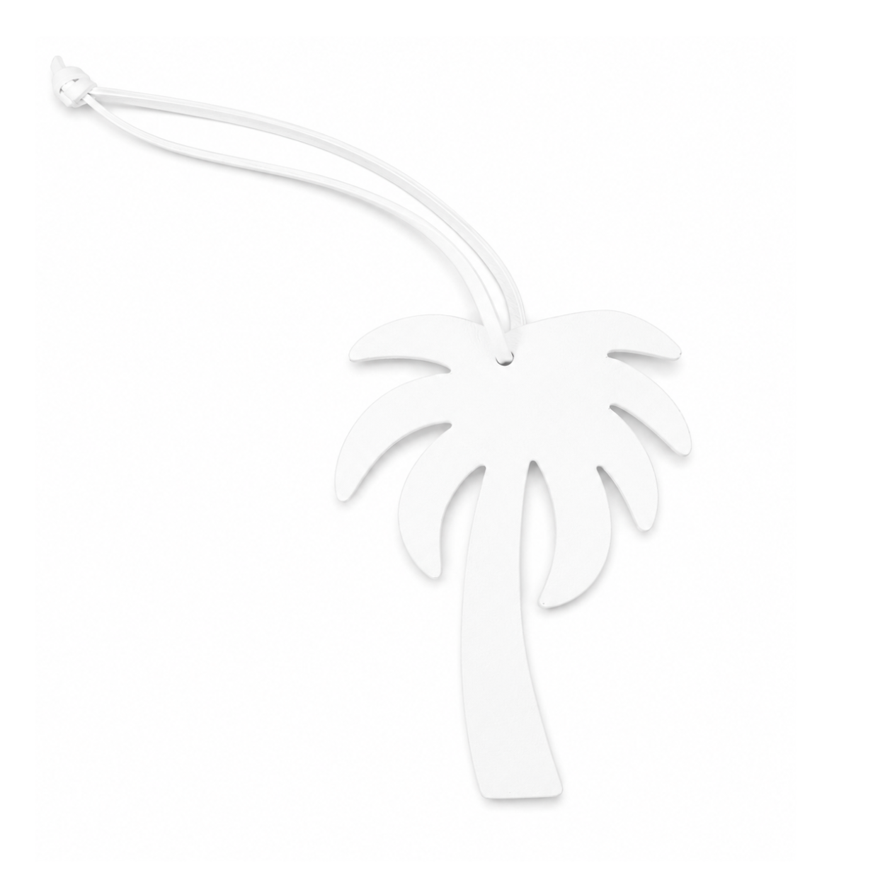 Washed White Palm Charm